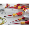 Wiha 41003 SoftFinish® electric slimFix Screwdriver Set, 12 Piece