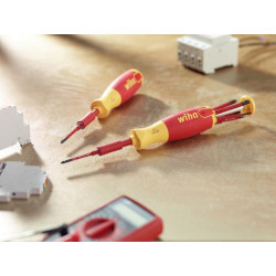 Wiha 41158 electric LiftUp Bit Magazine TX Screwdriver Set, 6 Piece