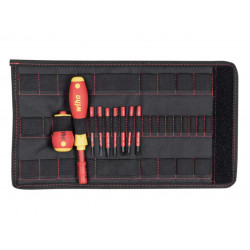 Wiha 41233 SoftFinish® electric slimVario Screwdriver Set, 10 Piece