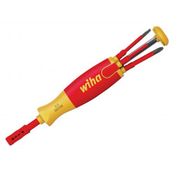 Wiha 41235 LiftUp electric Bit Magazine SL/PZ/PZS Screwdriver Set, 6 Piece