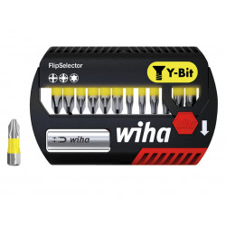 Wiha 41827 FlipSelector Y-Bit Set, 13 Piece
