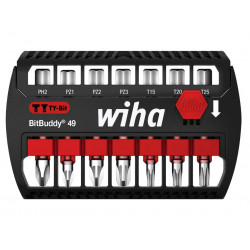 Wiha 42116 BitBuddy® TY Bit Set, 7 Piece