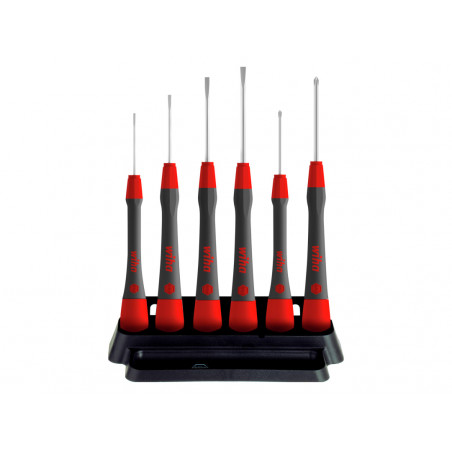 Wiha 42990 PicoFinish® SL/PH Fine Screwdriver Set, 7 Piece