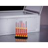 Wiha 42989 PicoFinish® SL/PH Fine VDE Screwdriver Set, 7 Piece