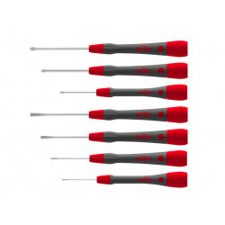 Wiha 42991 PicoFinish® SL/PH Fine Screwdriver Set, 7 Piece
