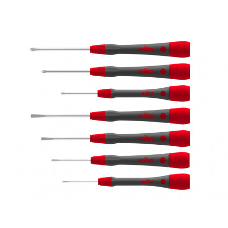 Wiha 42991 PicoFinish® SL/PH Fine Screwdriver Set, 7 Piece