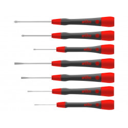 Wiha 42991 PicoFinish® SL/PH Fine Screwdriver Set, 7 Piece