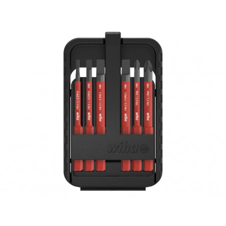 Wiha 43159 slimBit electric SL/PH Bit Set, 7 Piece