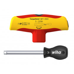 Wiha 43177 TorqueVario®-S T electric T-handle Screwdriver 5-14Nm