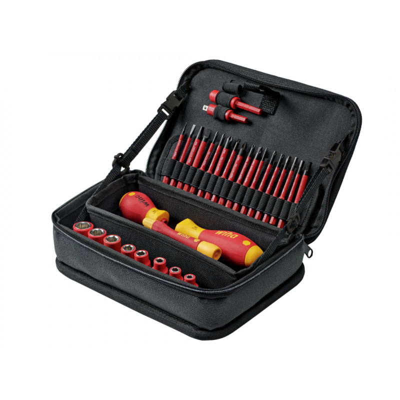 Wiha 43465 slimVario® electric Tool Set, 32 Piece (inc. Case)