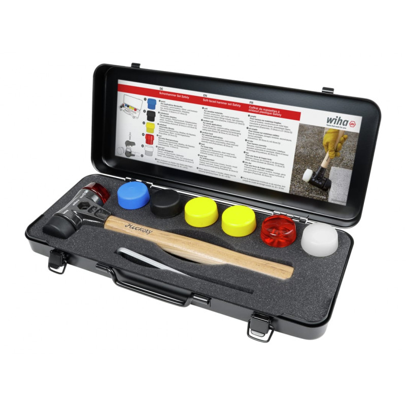 Wiha 44008 Assorted Hammer Face Set, 9 Piece Wiha 44008 Assorted Hammer Face Set, 9 Piece