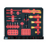 Wiha 44423 eMobility Workshop Trolley Set, 113 Piece