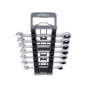 Wiha 44664 Ring Ratchet Spanner Set, 8 Piece