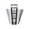 Wiha 44665 Ring Ratchet Spanner Set, 12 Piece