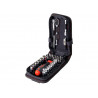 Wiha 44684 1/4in Nut Driver & Bit Set, 40 Piece