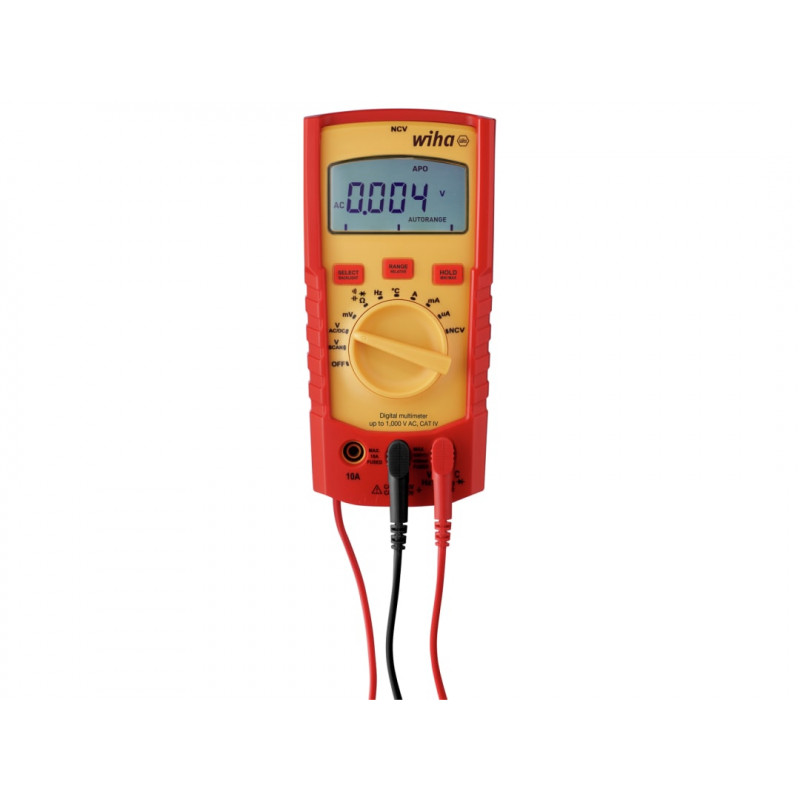 Wiha 45215 Digital Multimeter 1,000 V AC, CAT IV Wiha 45215 Digital Multimeter 1,000 V AC, CAT IV