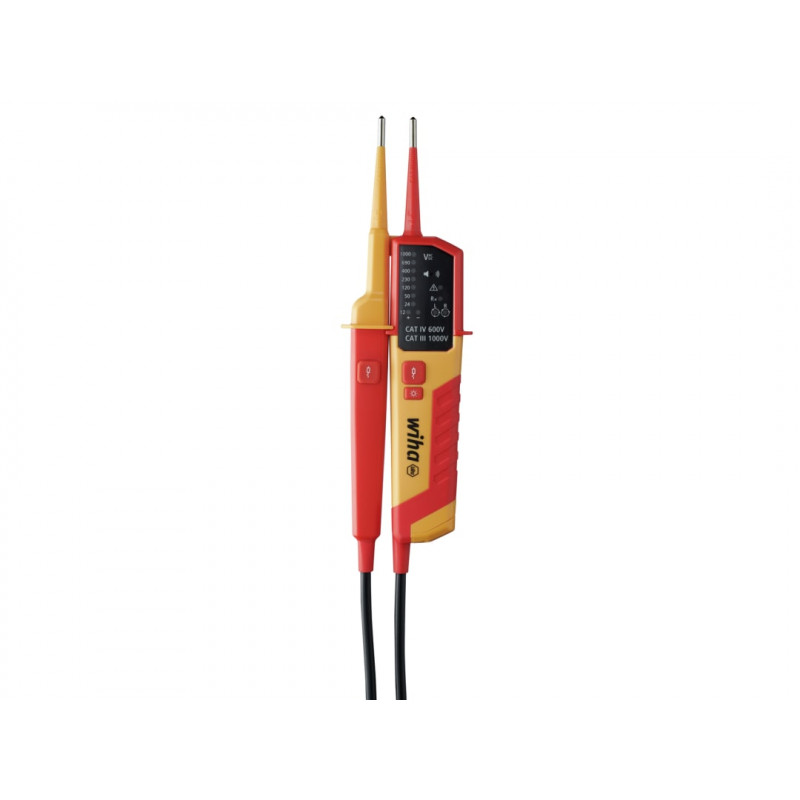 Wiha 45216 Voltage and Continuity Tester 12-1,000 V AC, CAT IV Wiha 45216 Voltage and Continuity Tester 12-1,000 V AC, CAT IV