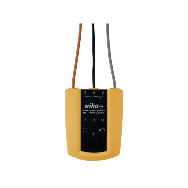 Wiha 45221 Rotational Field Indicator 100 - 700 V AC, CAT IV Wiha 45221 Rotational Field Indicator 100 - 700 V AC, CAT IV