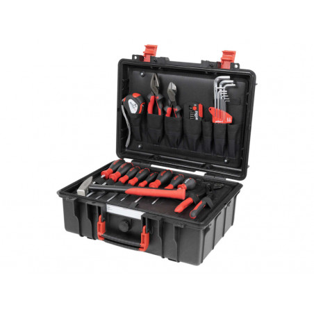 Wiha 45531 L Mechanic Basic Tool Set, 38 Piece (inc. Case)