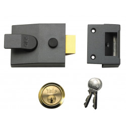 Yale Locks 630091001702 91 Basic Nightlatch 60mm Backset DMG Finish Box