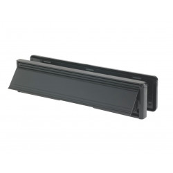 Yale Locks YLP44-06/06-CP Letter Plate Black (Visi-Packed) 300mm (12in)