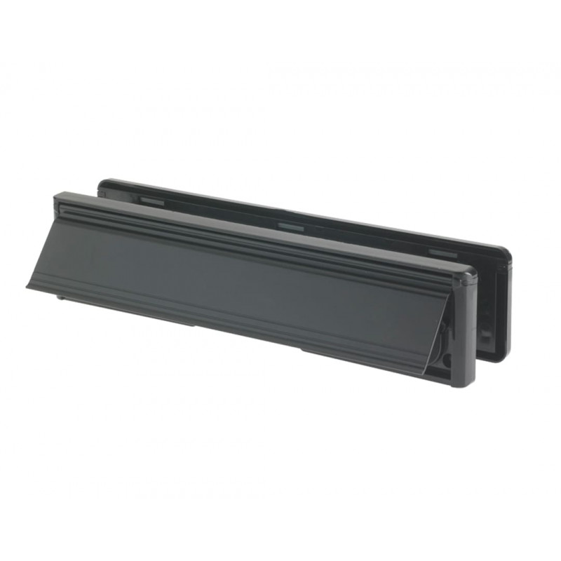 Yale Locks YLP44-06/06-CP Letter Plate Black (Visi-Packed) 300mm (12in) Yale Locks YLP44-06/06-CP Letter Plate Black (Visi-Packed) 300mm (12in)