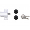 Yale Locks 720114005071 P114 Patio Door Lock White Finish Visi-pack