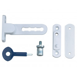 Yale Locks 710117105071 P117 Ventilation Window Lock White Finish Pack of 1