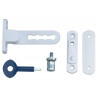Yale Locks 710117105071 P117 Ventilation Window Lock White Finish Pack of 1