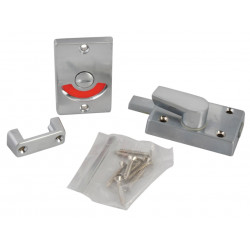 Yale Locks P127-SC Indicator Bolt for Bathrooms or W.C Doors Satin Chrome P127