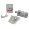 Yale Locks P127-SC Indicator Bolt for Bathrooms or W.C Doors Satin Chrome P127