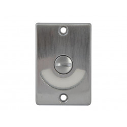 Yale Locks P127-SC Indicator Bolt for Bathrooms or W.C Doors Satin Chrome P127