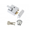 Yale Locks 630002215162 P2 Double Security Nightlatch 40mm Backset Chrome Finish Visi