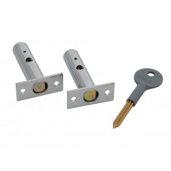 Yale Locks 722444045162 PM444 Door Security Bolts Polished Chrome Finish Visi of 2