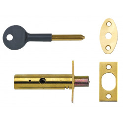 Yale Locks 722444045025 PM444 Door Security Bolts Brass Finish Visi of 2