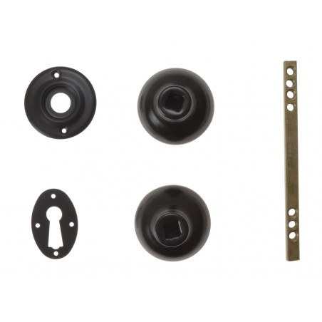 Yale Locks P405-BL P405 Rim Knob Black Finish