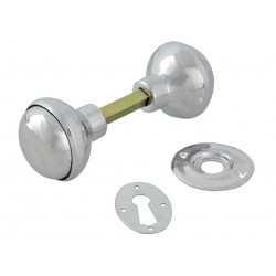 Yale Locks P405-CH P405 Rim Knob Chrome Finish