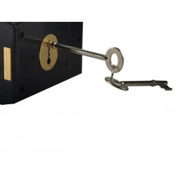 Yale Locks P-402-BK P402 Rim Lock Black Finish 102 x 76mm Visi