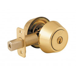 Yale Locks 235211005001 P5211 Security Deadbolt Polished Brass