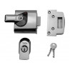 Yale Locks 630010005162 BS1 Nightlatch British Standard Lock 60mm Backset Chrome Finish Visi