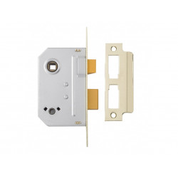 Yale Locks 650236005162 PM236 Bathroom 2 Lever Sashlock Polished Chrome 67mm 2.5in
