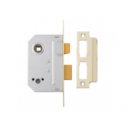 Yale Locks 650236005162 PM236 Bathroom 2 Lever Sashlock Polished Chrome 67mm 2.5in