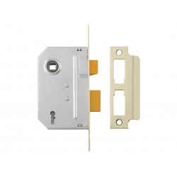 Yale Locks 650246285162 PM246 Internal 2 Lever Mortice Sashlock Polished Chrome 80mm 3in