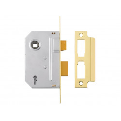Yale Locks 650246085166 PM246 Internal 2 Lever Mortice Sashlock Polished Brass 67mm 2.5in