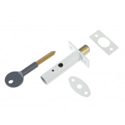 Yale Locks 720444045071 PM444 Door Security Bolt White Finish Visi of 1