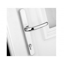 Yale Locks P-PVC-RH-PC Retro Door Handle PVCu Polished Chrome Finish
