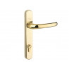 Yale Locks P-PVC-RH-PGF Retro Door Handle PVCu Polished PVD Gold Finish