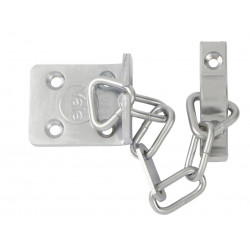Yale Locks V-WS6-SC WS6 Security Door Chain - Satin Chrome Finish