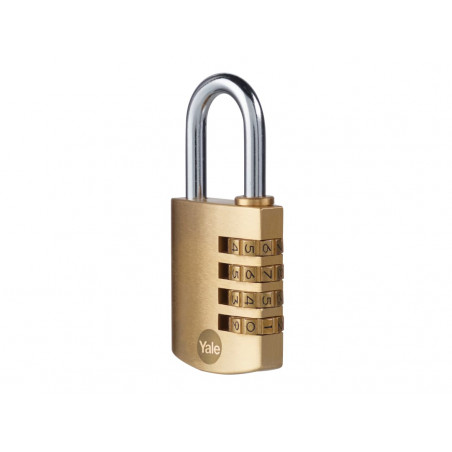 Yale Locks Y150B/40/130/1 Brass Combination Padlock 40mm