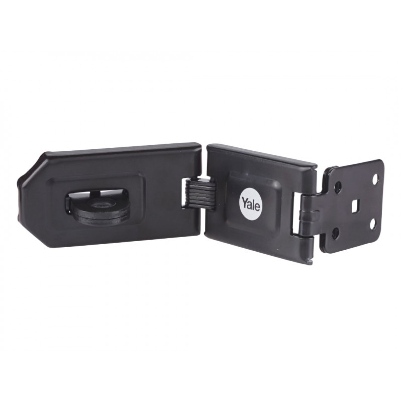 Yale Locks Y155B/160/BK Hardened Steel Hasp 160mm Yale Locks Y155B/160/BK Hardened Steel Hasp 160mm